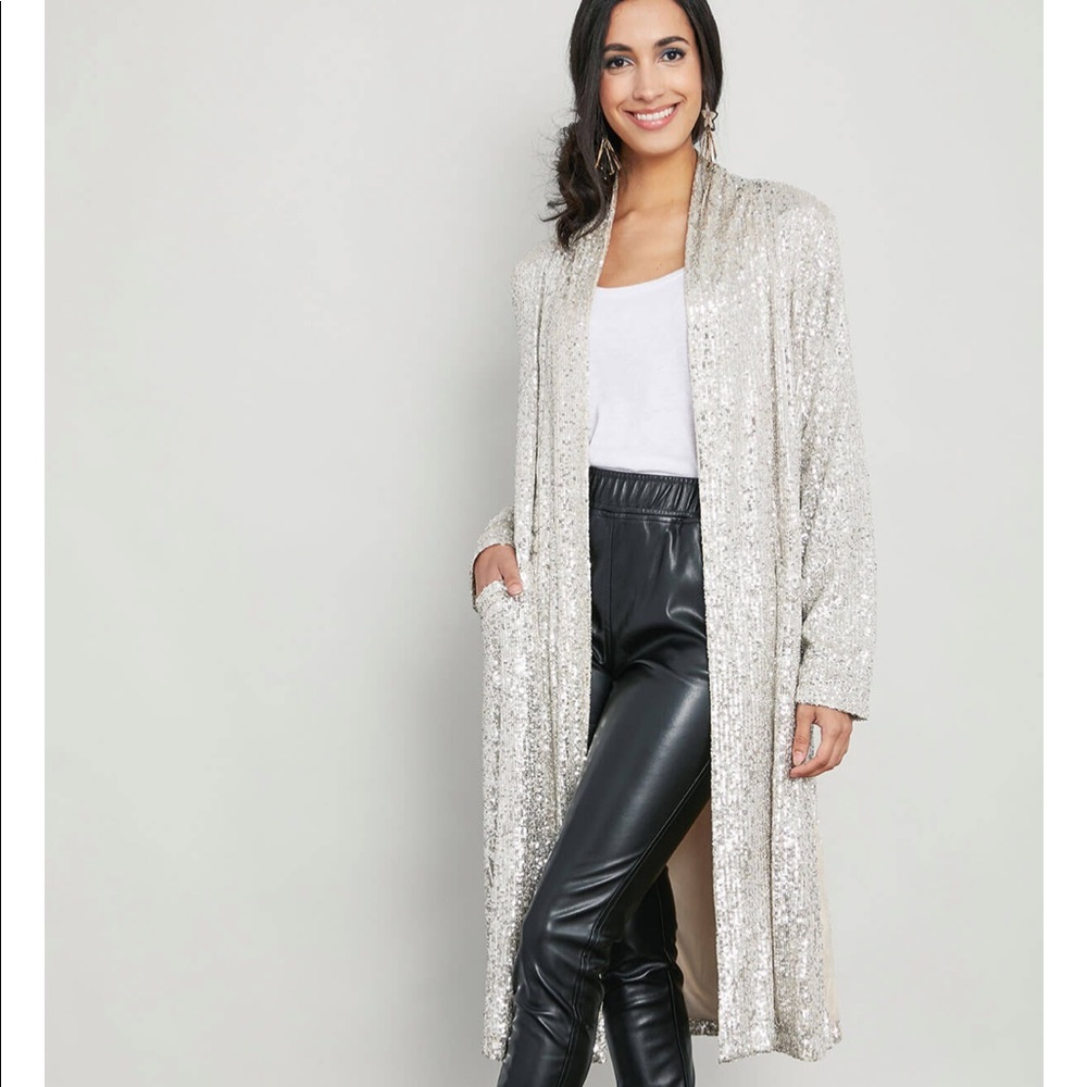 BB Dakota Showstopper Sequin Duster